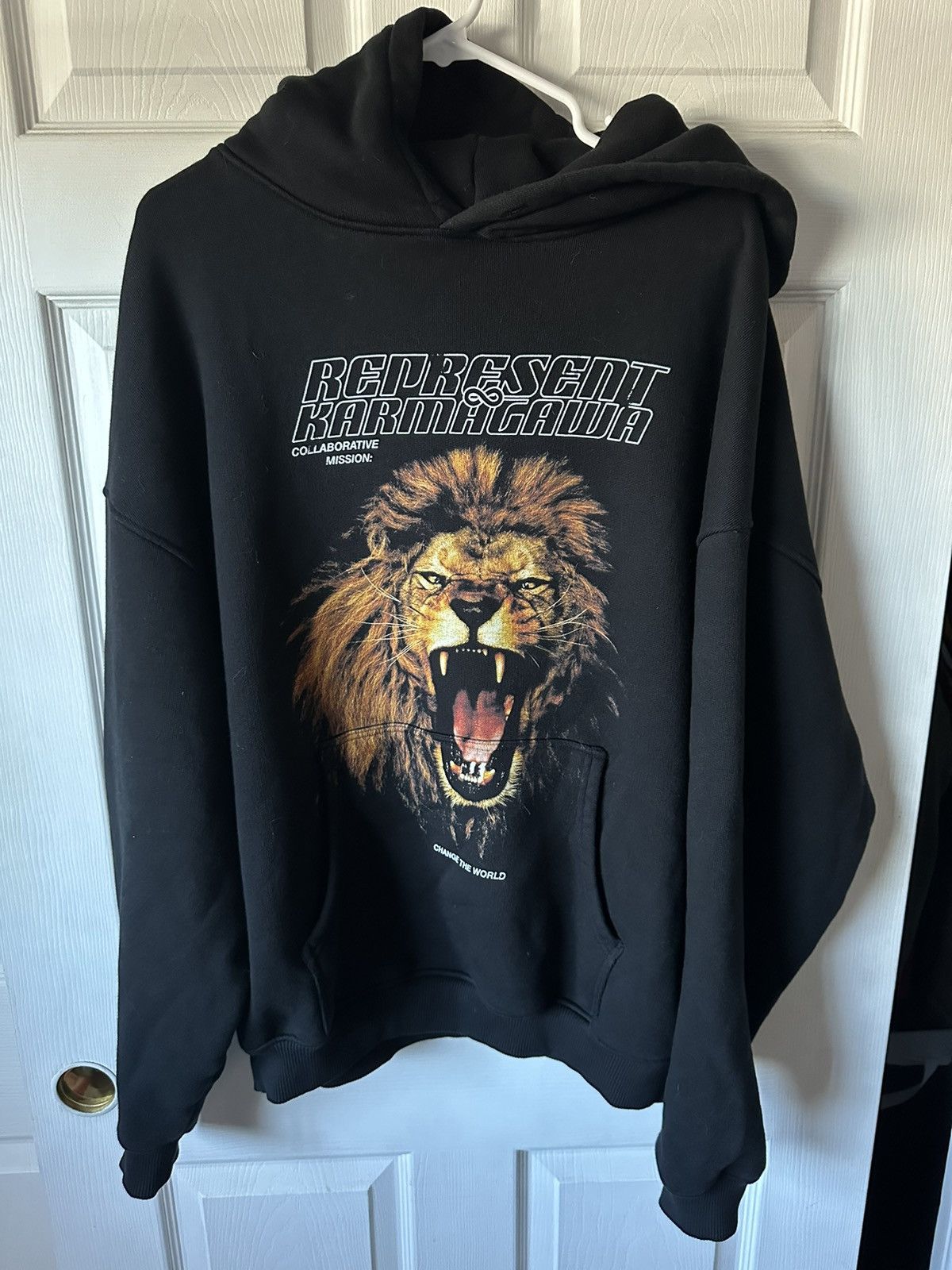 Represent x karmagawa black hoodie