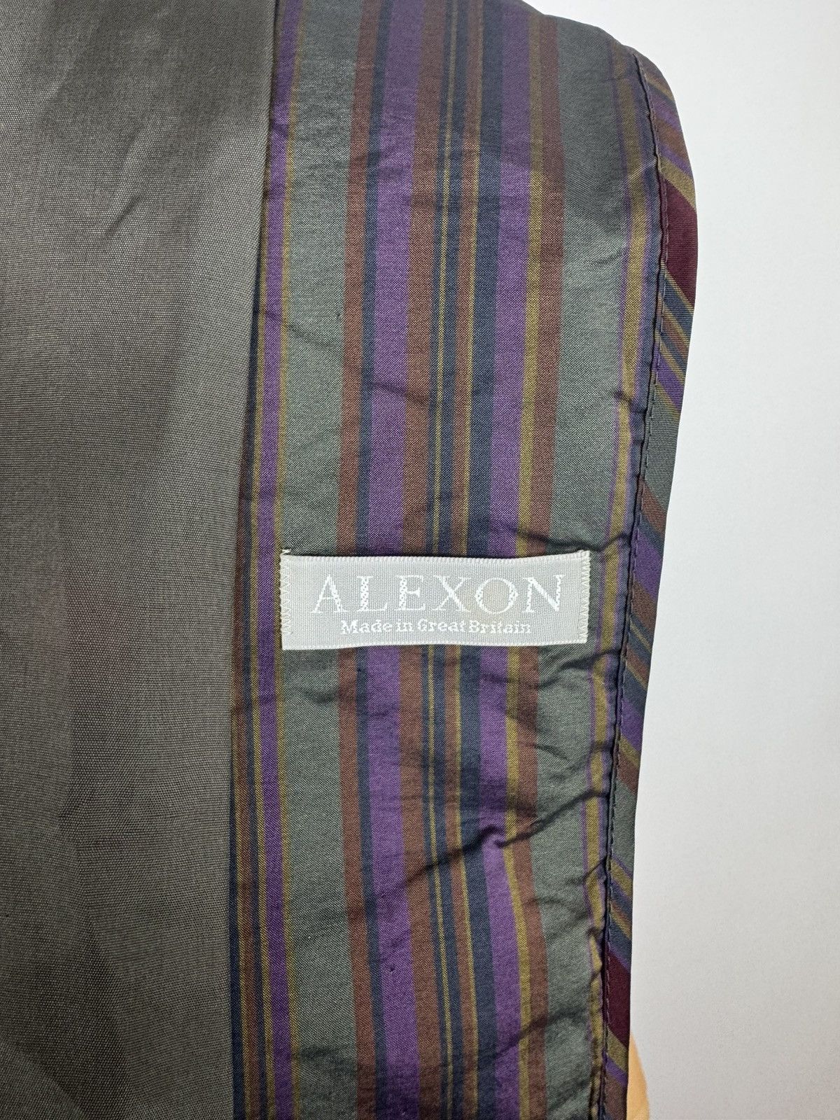Other Alexon Striped Bomber jacket Vintage Made In Great Britain Size L / US 10 / IT 46 - 8 Thumbnail