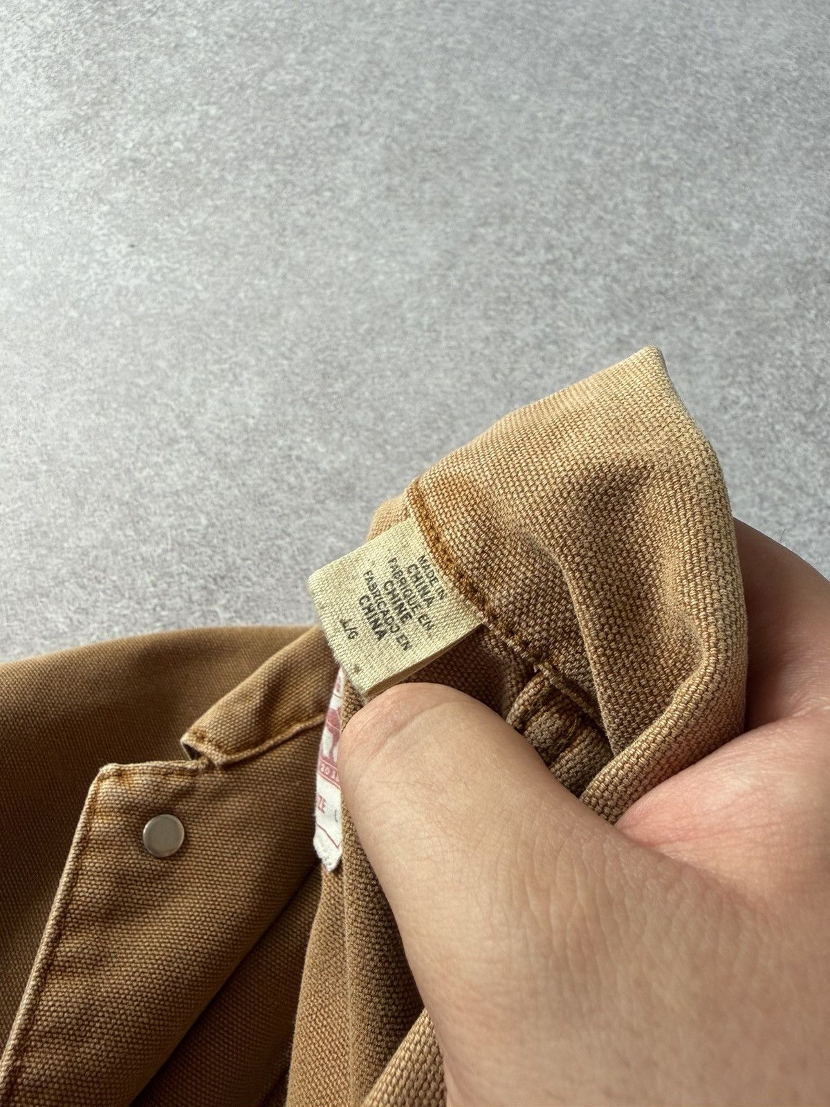 Levi's Levi's Engineers Chore Work Distressed Feded Canvas Jacket Size US L / EU 52-54 / 3 - 21 Thumbnail