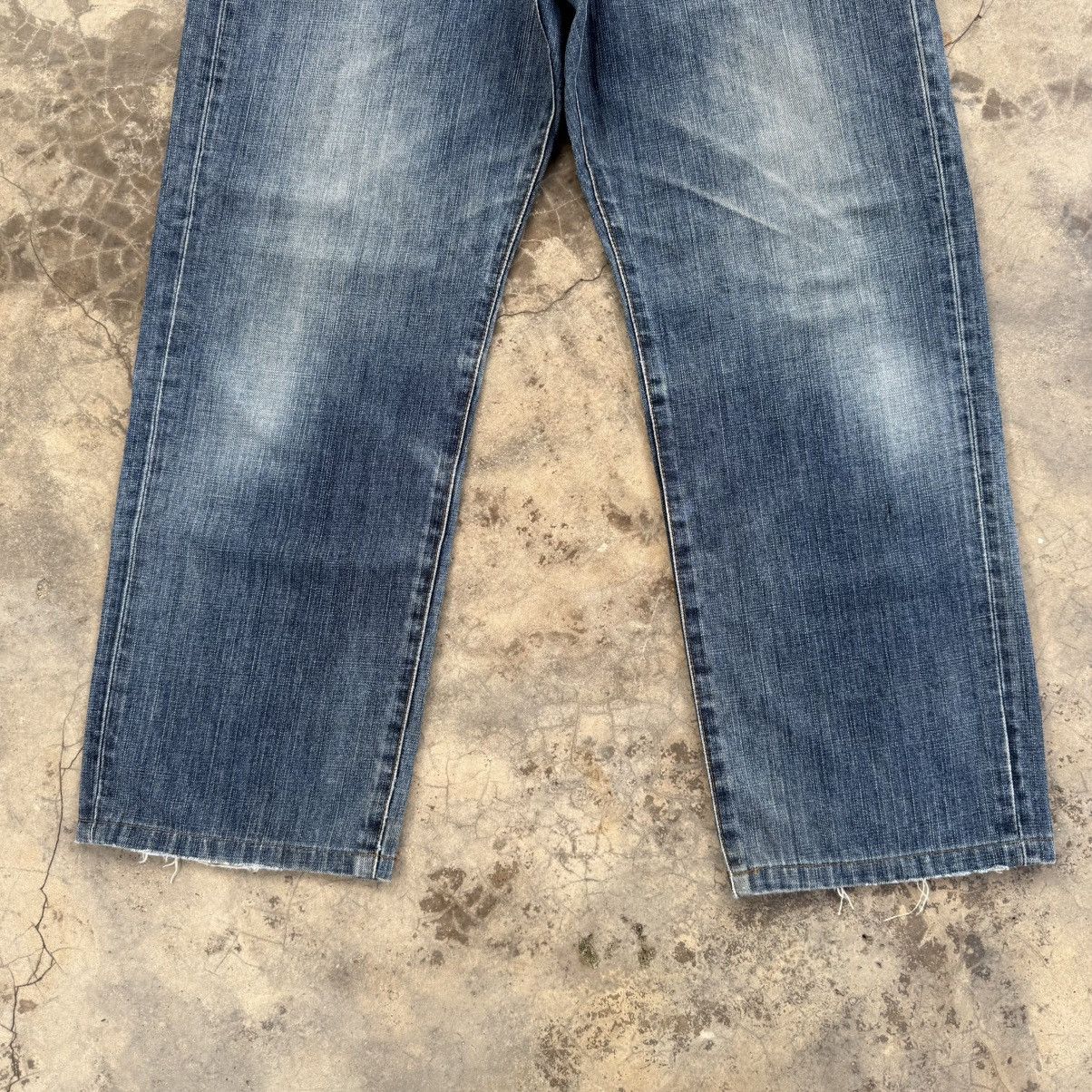 Edwin VINTAGE EDWIN FADED JEANS DENIM PANTS Size US 33 - 3 Thumbnail