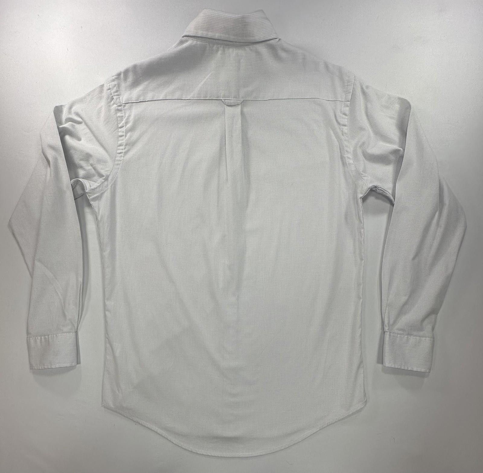 Izod Izod Cotton Blend Oxford Button Up Shirt Gray Men's Medium Size US M / EU 48-50 / 2 - 6 Thumbnail