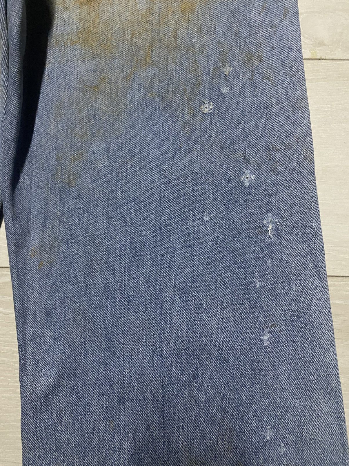 Replay Vintage Replay Mud Wash high Rised Distressed Loose Jeans Size US 32 / EU 48 - 16 Thumbnail
