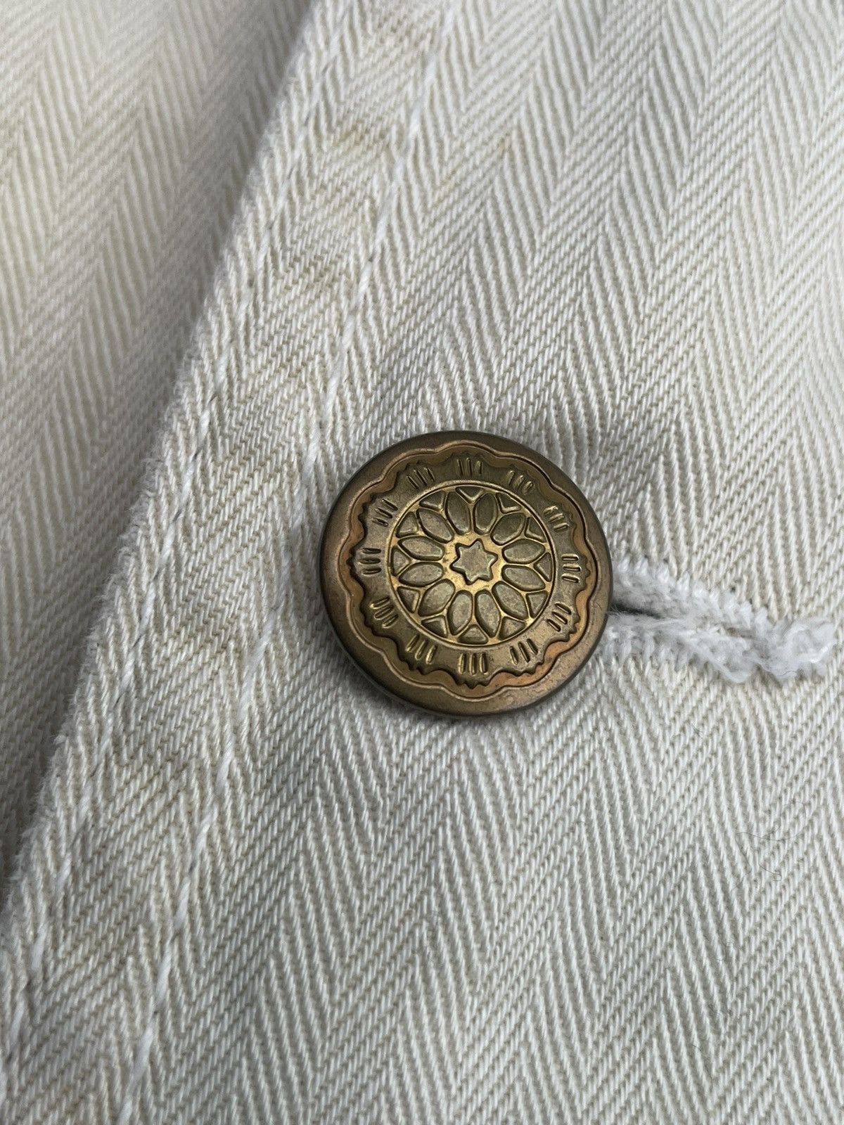 Japanese Brand Takeo Kikuchi Herringbone Twill Chore Jacket Size US M / EU 48-50 / 2 - 12 Thumbnail