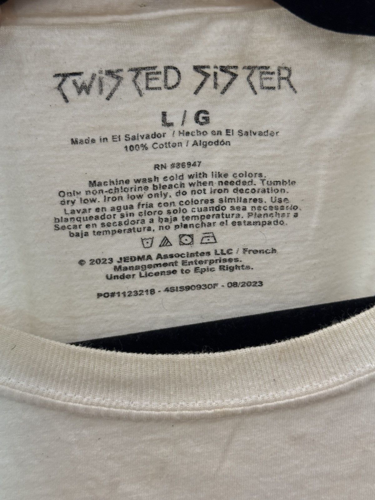 Vintage Twisted Sister t-shirt Come Out And Play Album t-shirt Size US L / EU 52-54 / 3 - 3 Thumbnail