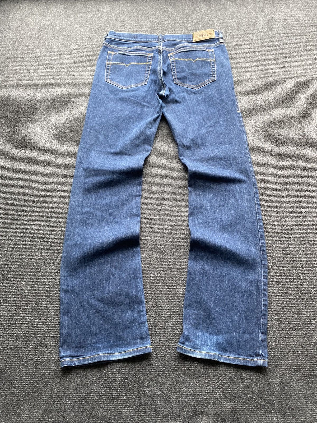 Diesel 🔥Opium Punk Diesel Bootcut Bootzee-st Blue jeans 29 sexy y2k Size 29" - 2 Thumbnail