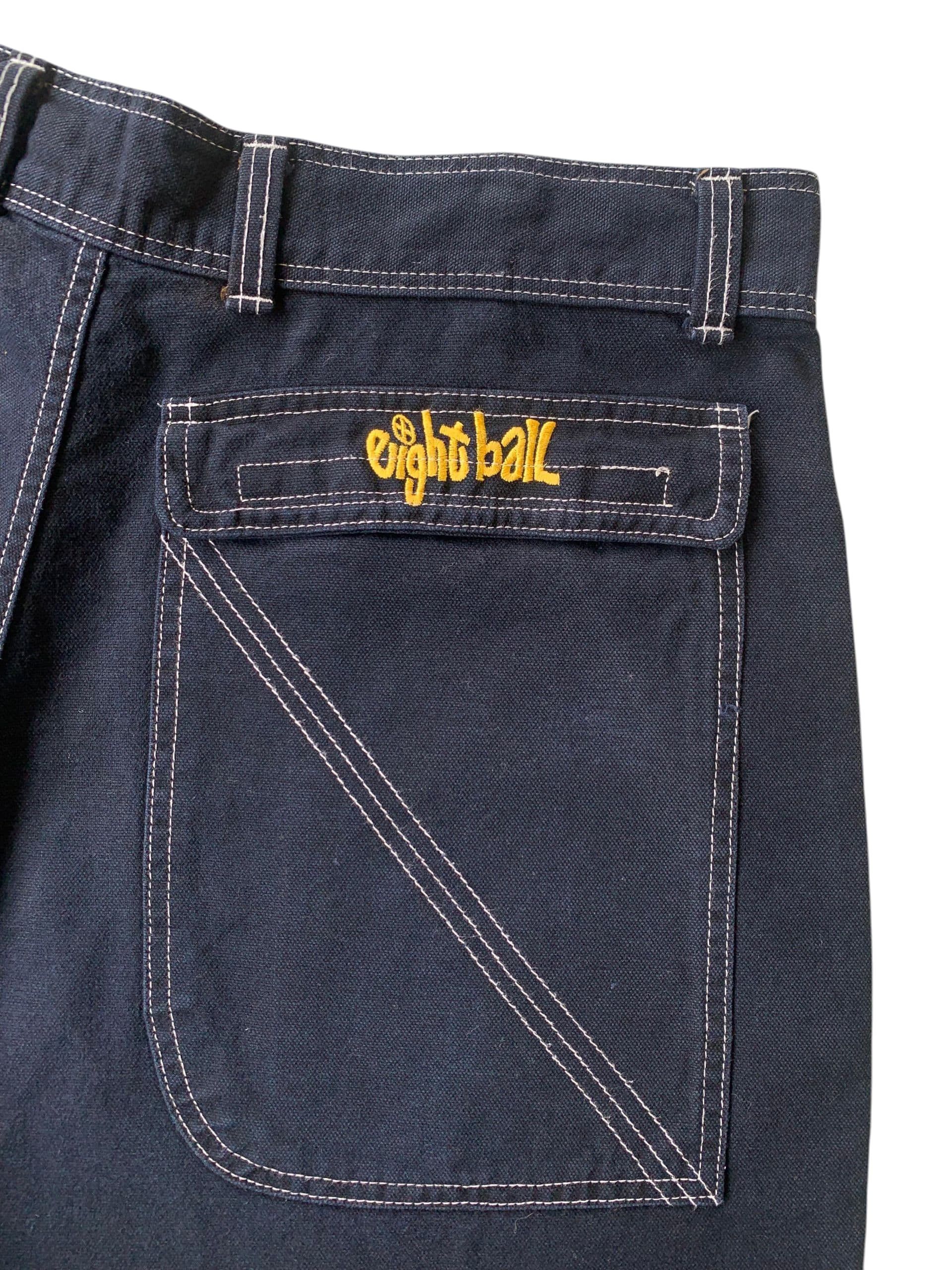 Droors Vintage 90s Eightball Clothing Skateboard Size US 36 / EU 52 - 7 Thumbnail