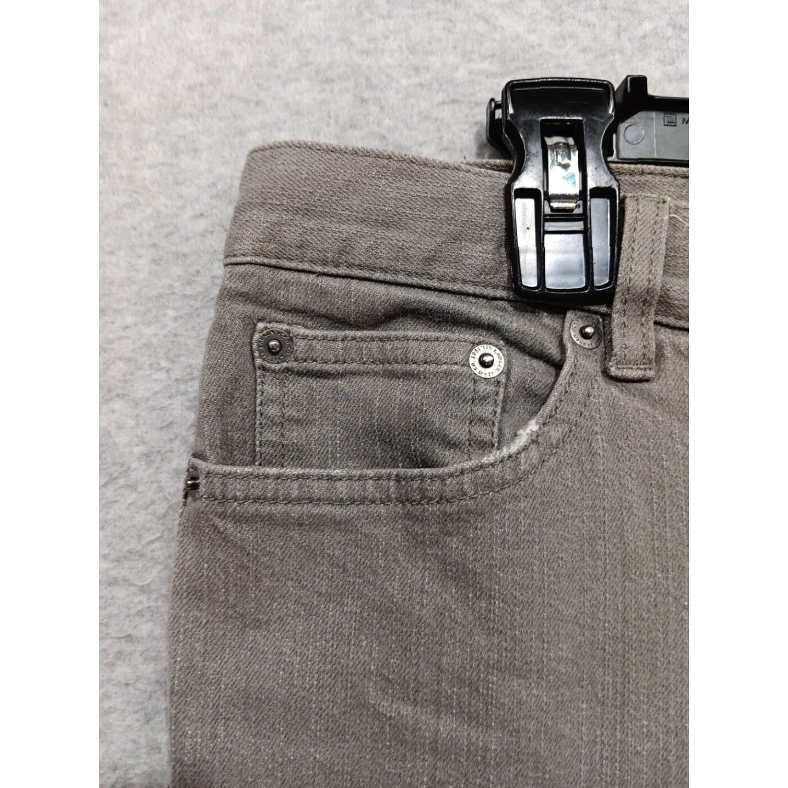 Ralph Lauren Ralph Lauren LRL Jeans Co Jeans Women's 10 Straight Classic 5-Pocket Denim Slimming Mid Rise Blue Gray Size 32" / US 10 / IT 46 - 5 Thumbnail