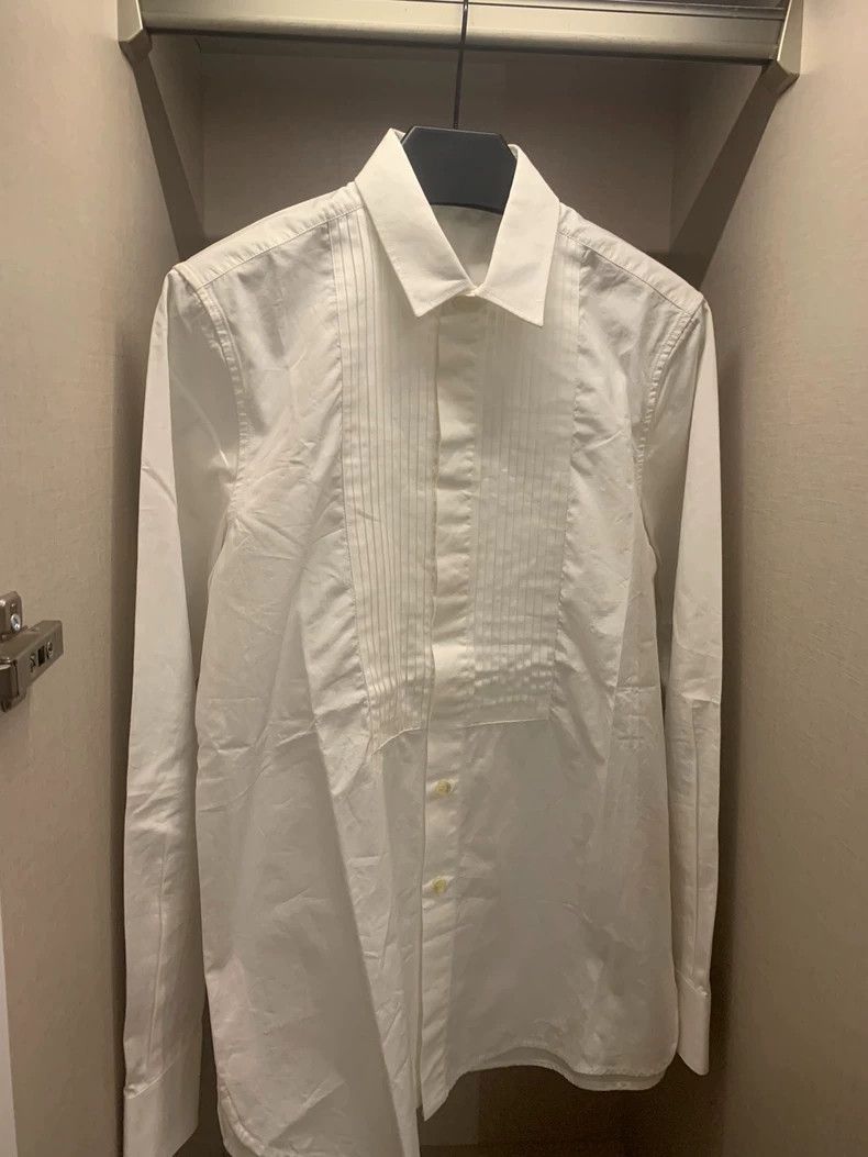 トップス SAINT LAURENT PARIS Shirt Pleated Saint Laurent Paris Saint Laurent Paris Pleated shirt | Grailed