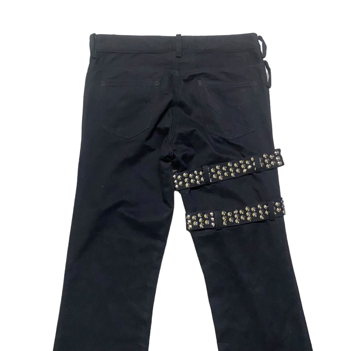 Japanese Brand Pillars Monkey Act Flare Pants Spike belted Size US 28 / EU 44 - 10 Thumbnail