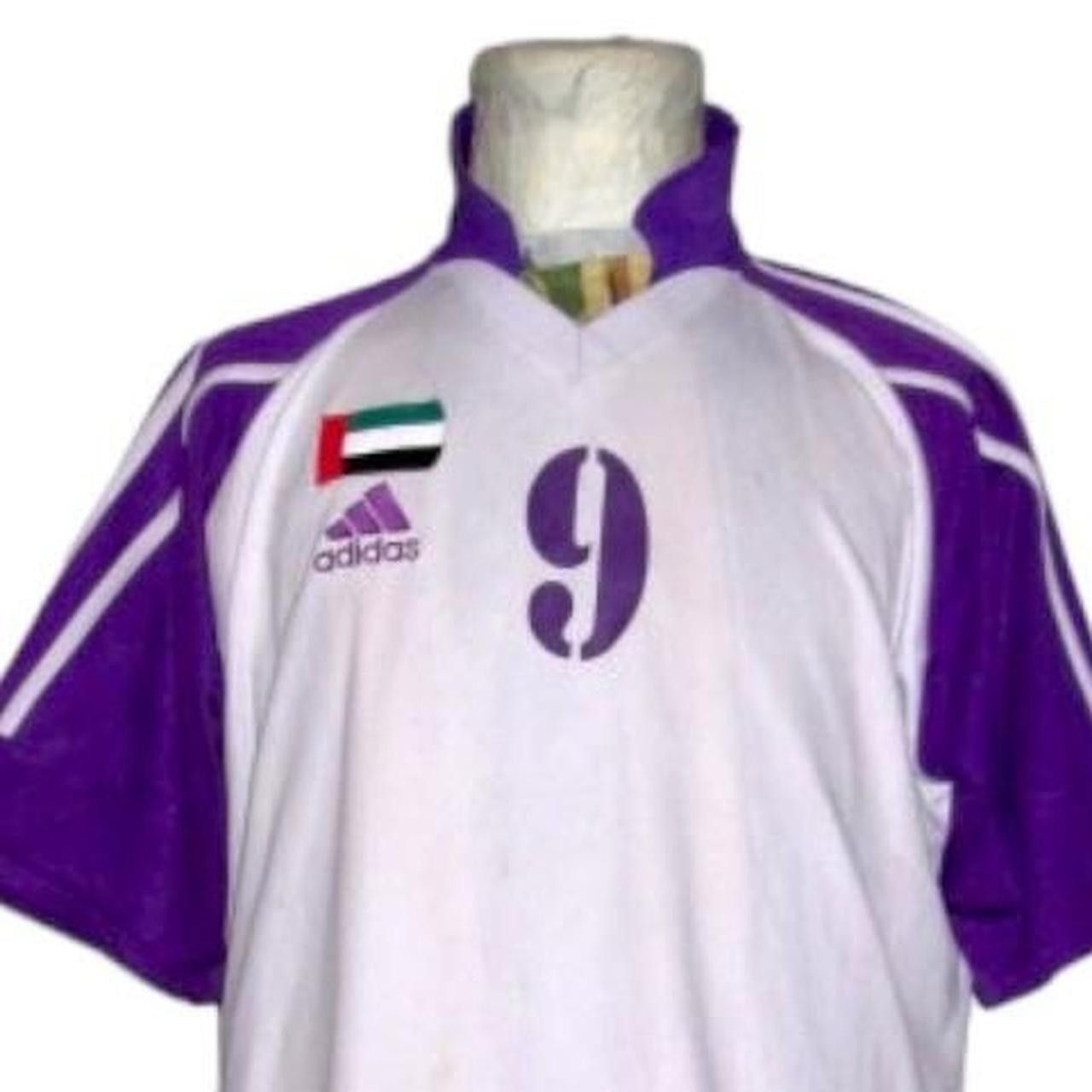 Adidas Fc AL Ain United Arab Emirates 1998 1999 Home Shirt Jersey Size US XL / EU 56 / 4 - 3 Thumbnail