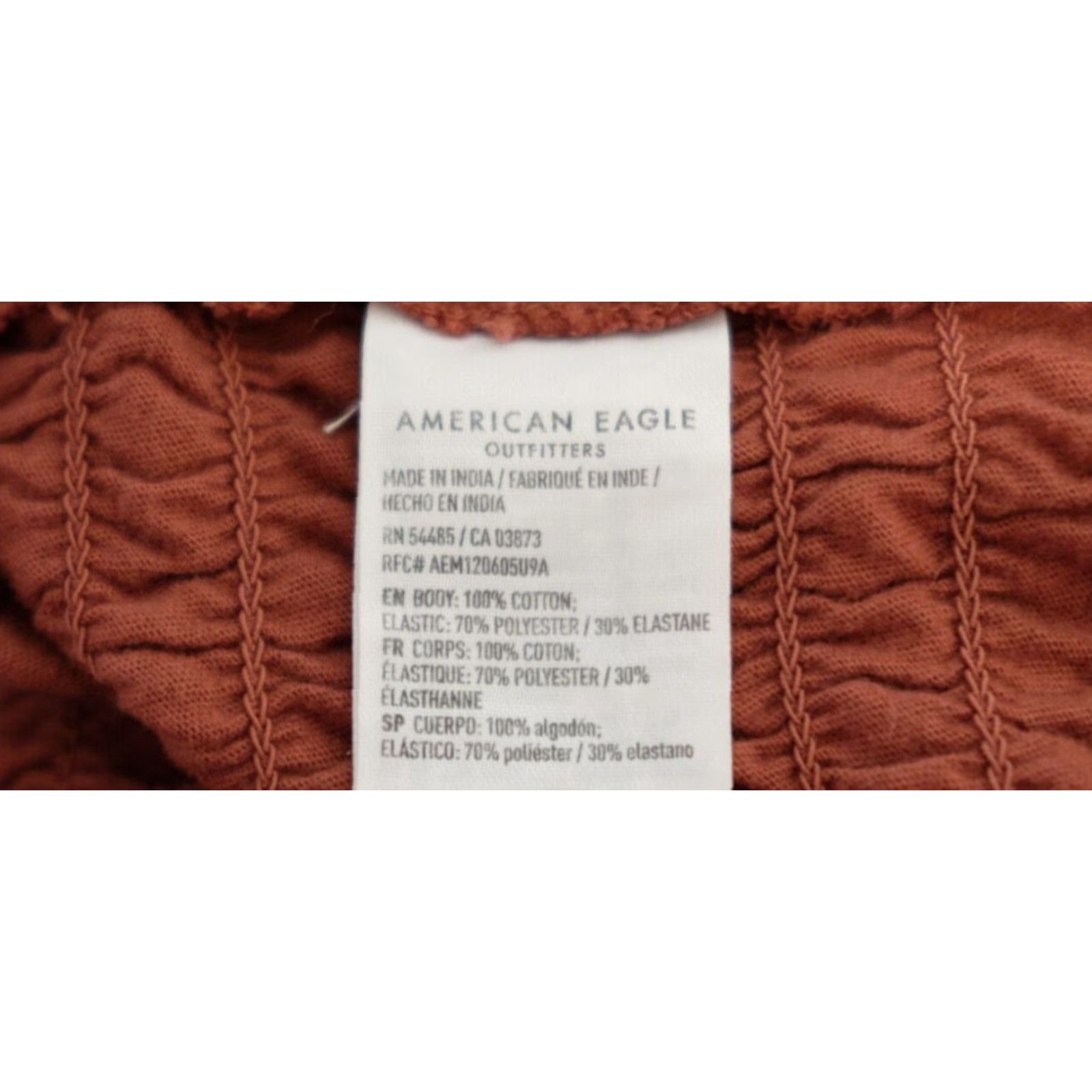 American Eagle Outfitters EUC American Eagle Cropped Tank Top Spice Women's M #H59-19 Size M / US 6-8 / IT 42-44 - 8 Thumbnail