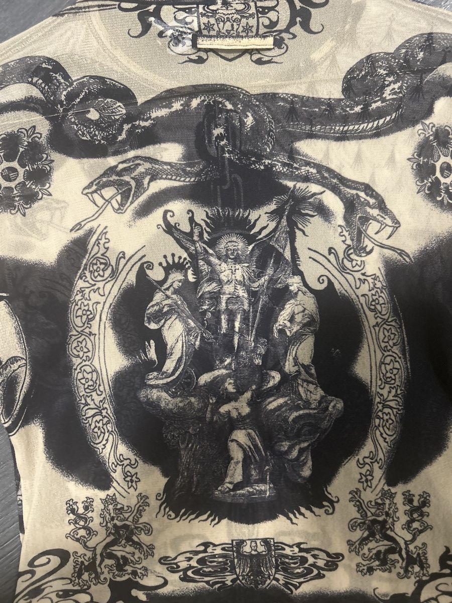 Jean Paul Gaultier Jean Paul Gaultier Mesh Top Size US M / EU 48-50 / 2 - 6 Thumbnail