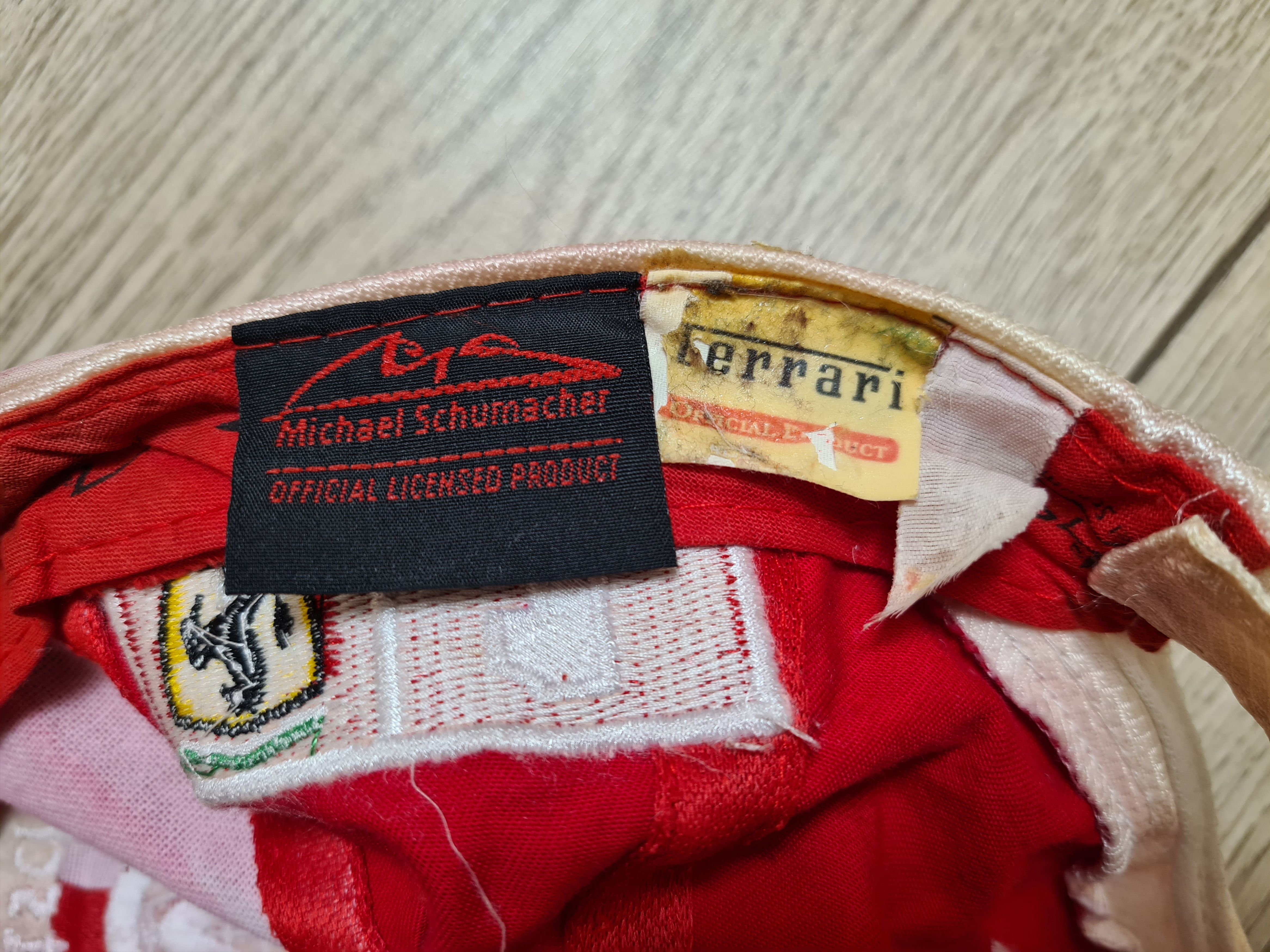 Ferrari × Formula 1 FERRARI CAP VINTAGE MICHAEL SCHUMACHER CAP FORMULA 1 CAP Size ONE SIZE - 13 Thumbnail