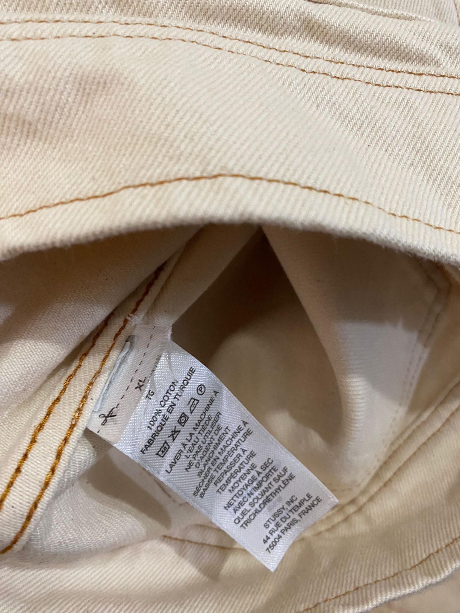 Stussy ZIP WORK JACKET DENIM Size US XL / EU 56 / 4 - 9 Thumbnail