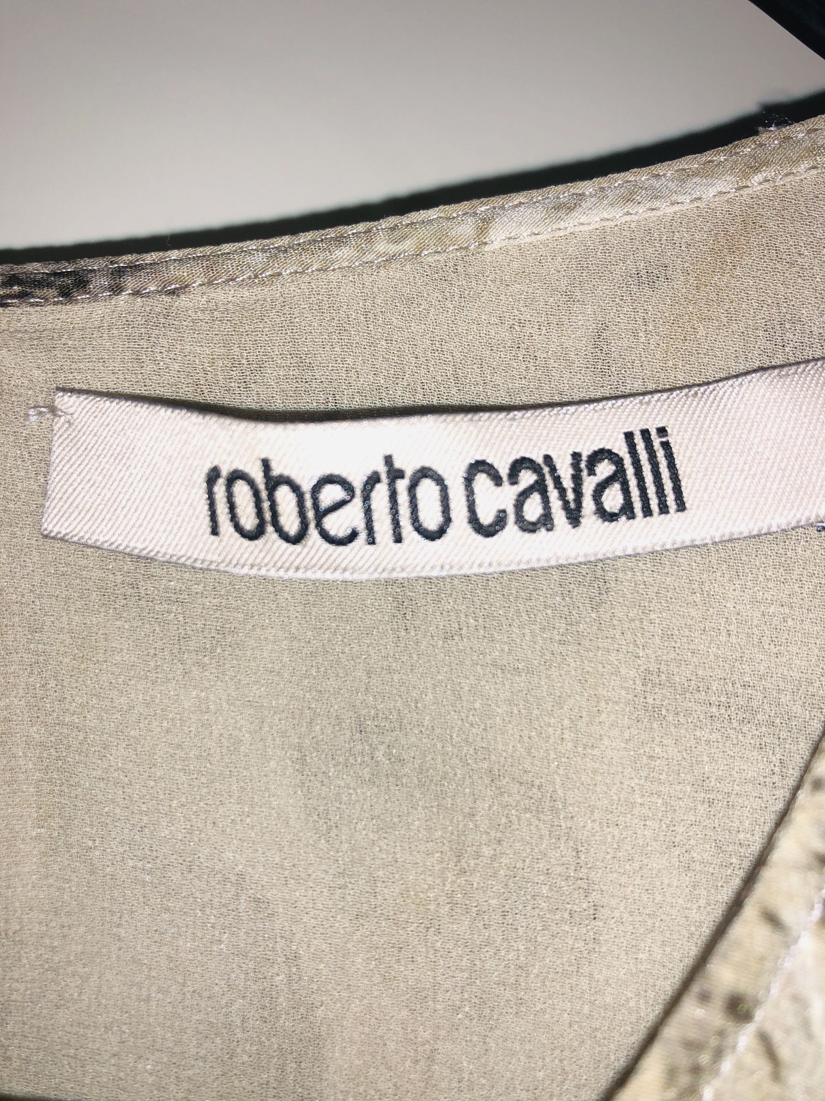 Roberto Cavalli Phyton silk printed Dress Size S / US 4 / IT 40 - 7 Thumbnail