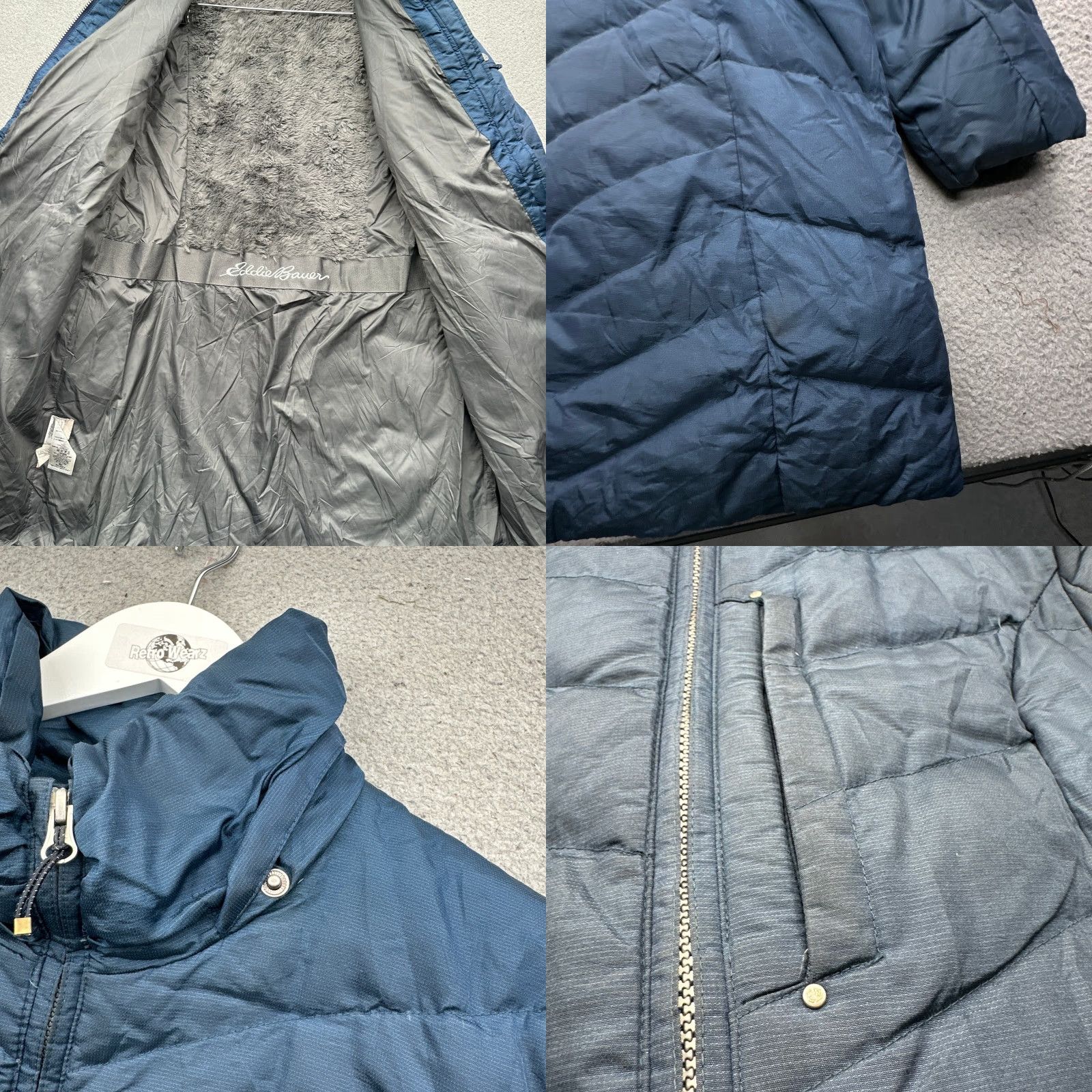 Eddie Bauer VINTAGE Eddie Bauer Sun Valley Goose Down Parka Jacket Women Large Blue 650 Fill NO HOOD Puffer Jacket Mens Womens Girls Boys Size L / US 10 / IT 46 - 8 Thumbnail