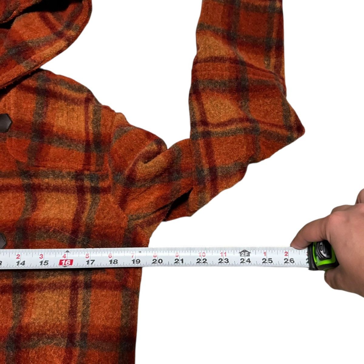 Other Tsunami Plaid Loop Button Hooded Jacket Women's Small Petite Size S / US 4 / IT 40 - 6 Thumbnail