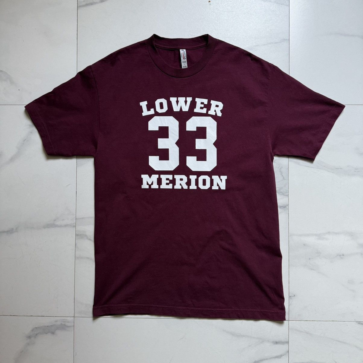 Vintage Vintage Y2K Kobe Bryant Lower Merion T-Shirt Size US L / EU 52-54 / 3 - 2 Thumbnail
