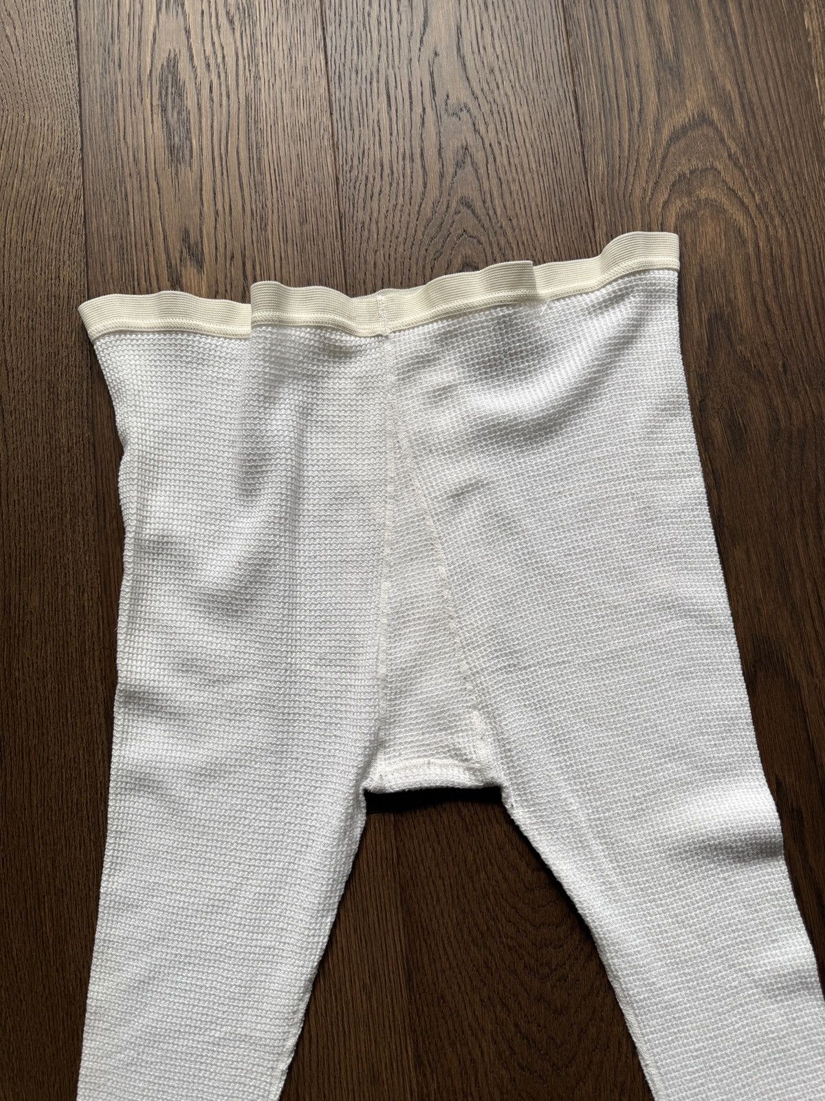 Vintage Vintage Waffle Knit Thermal Long John Pants Size US 40 / EU 56 - 5 Thumbnail