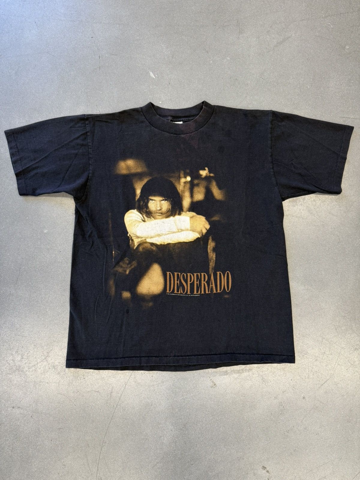 1995 Vintage Desperado Antonio Banderas Movie Promo Tee