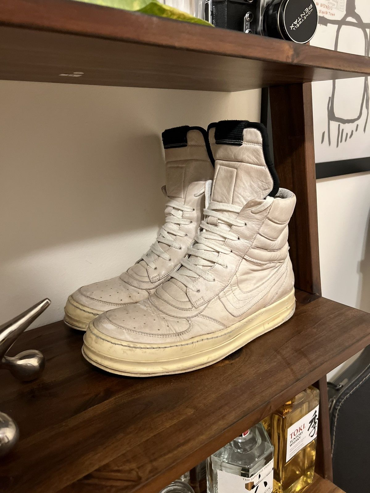 Rick Owens White Dunk | Grailed