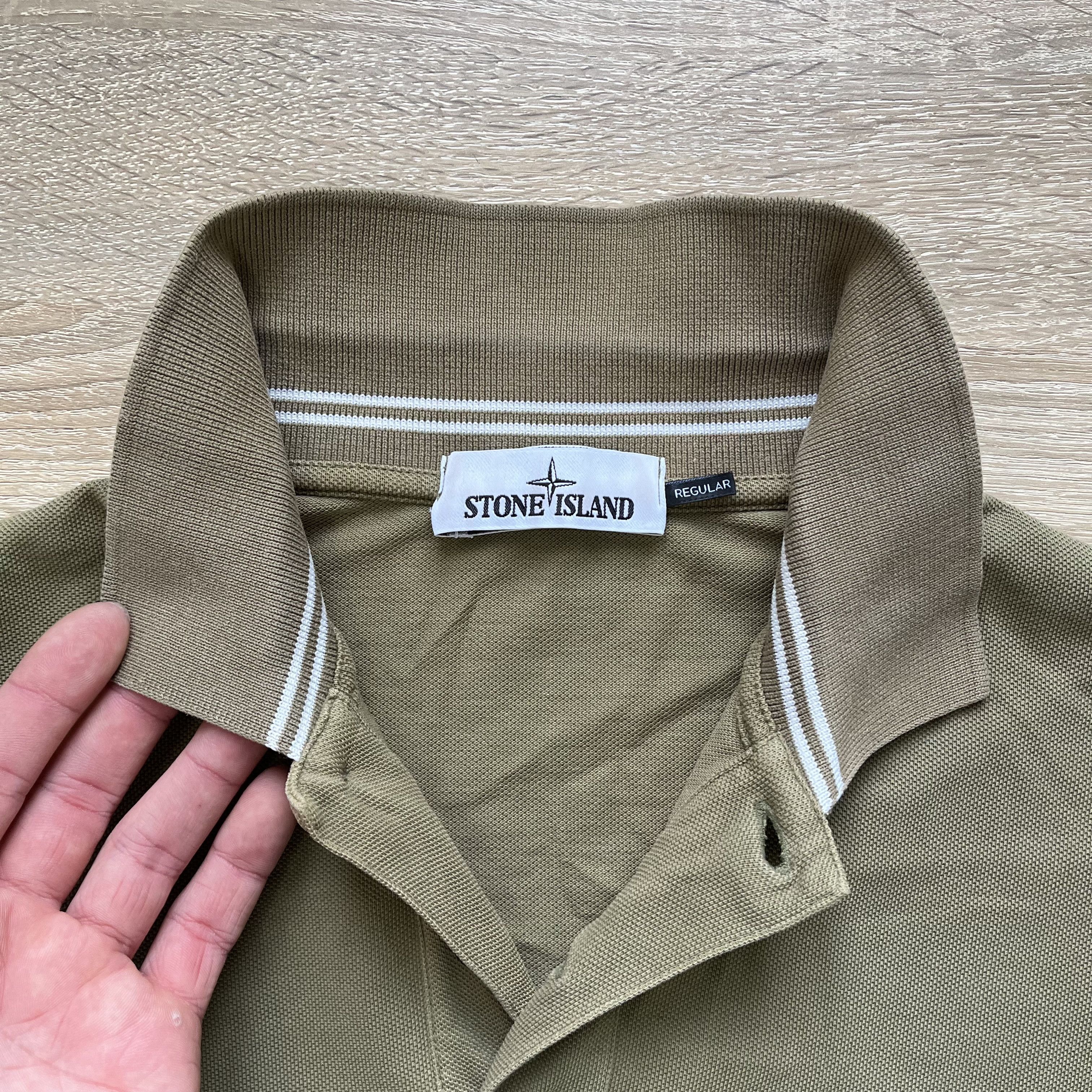 Stone Island Stone Island Patch Program Long Sleeve Polo Shirt Size US L / EU 52-54 / 3 - 22 Thumbnail