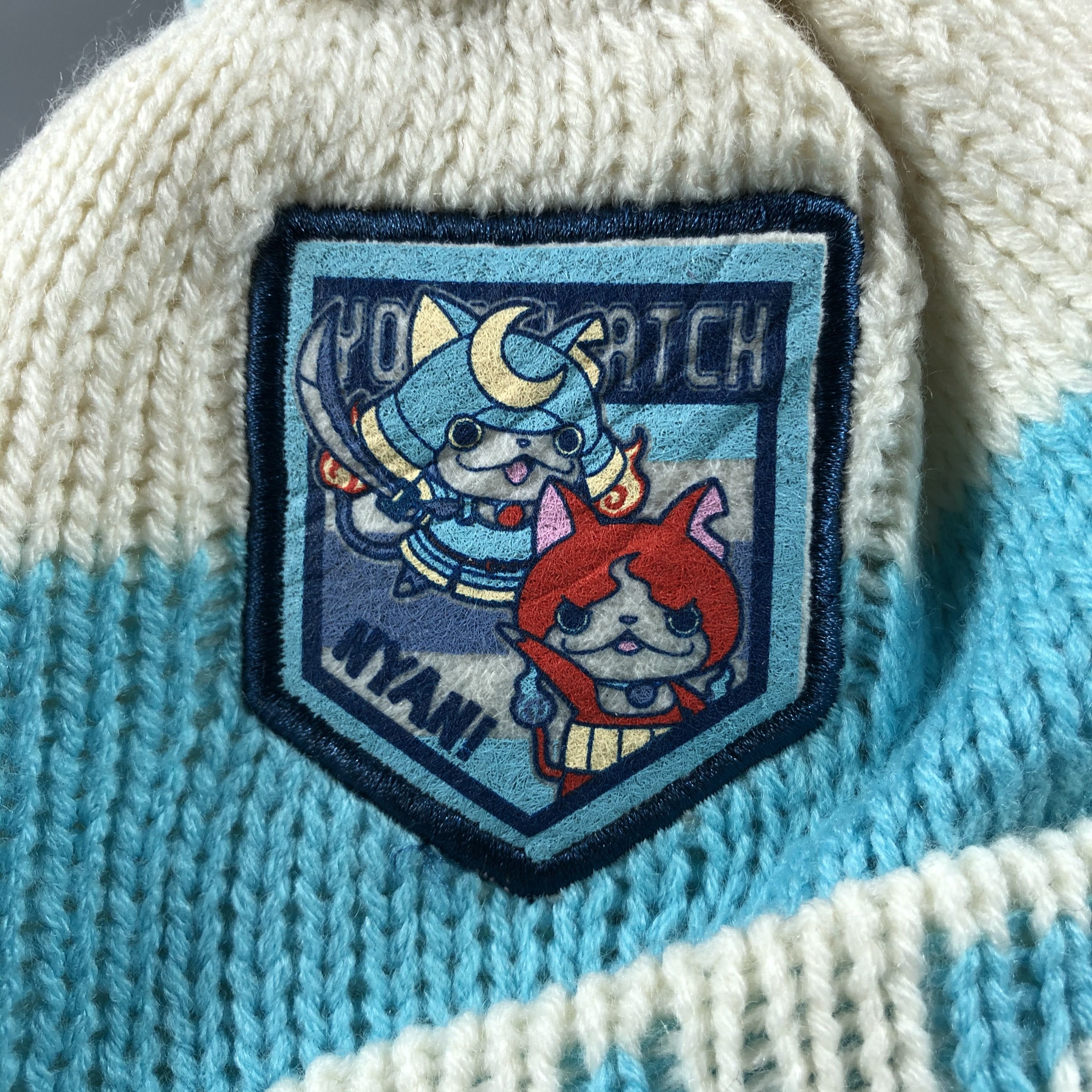 Anime × Japanese Brand Yo-Kai Watch x Bandai Beanie Snow Hat Snow Cap -D524 Size ONE SIZE - 4 Thumbnail