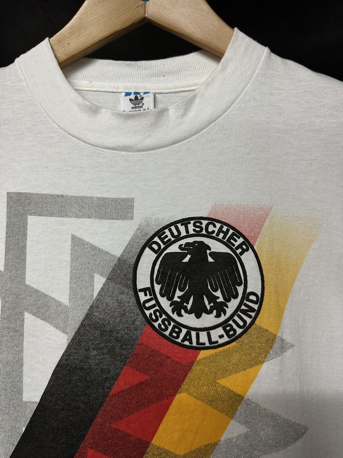 Adidas × Vintage Vintage 90s Adidas Germany Sportwear Tee Size US M / EU 48-50 / 2 - 3 Thumbnail