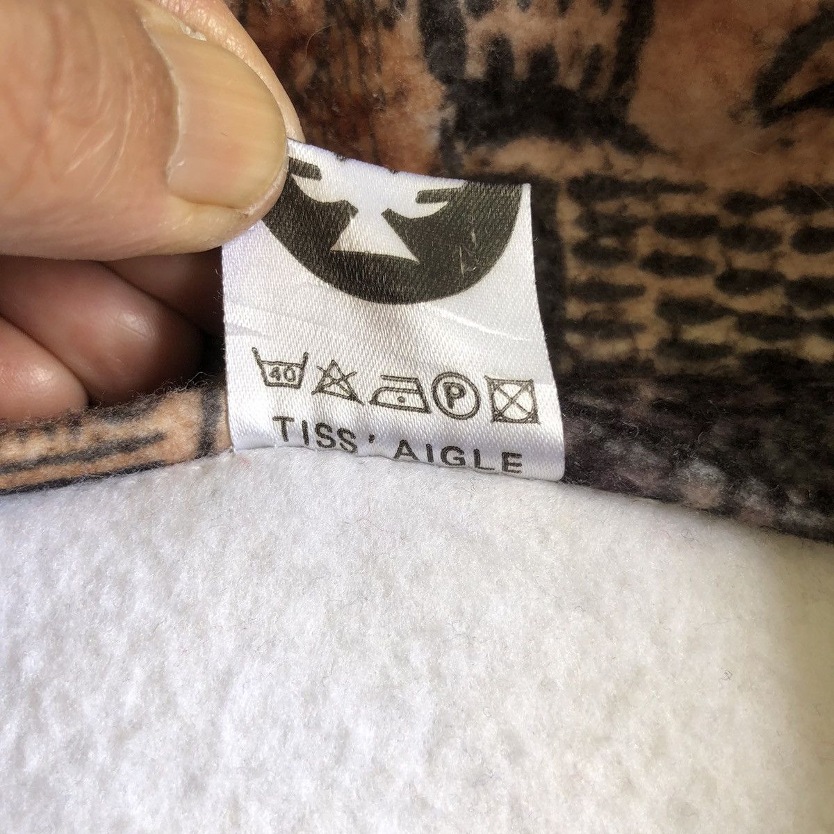 Japanese Brand TISS’ AIGLE CHAMONIX Mont-Blanc fleece Size US M / EU 48-50 / 2 - 9 Thumbnail