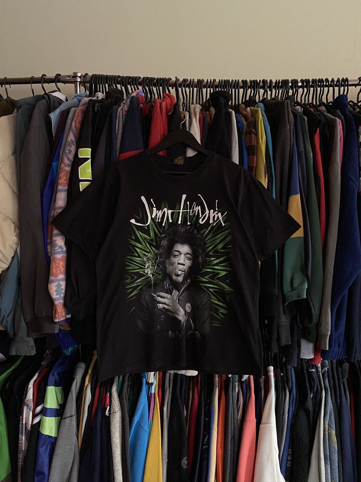 Jimi Hendrix VINTAGE JIMI HENDRIX SMOKE T-SHIRT BACK PRINT Size US M / EU 48-50 / 2 - 1 Thumbnail