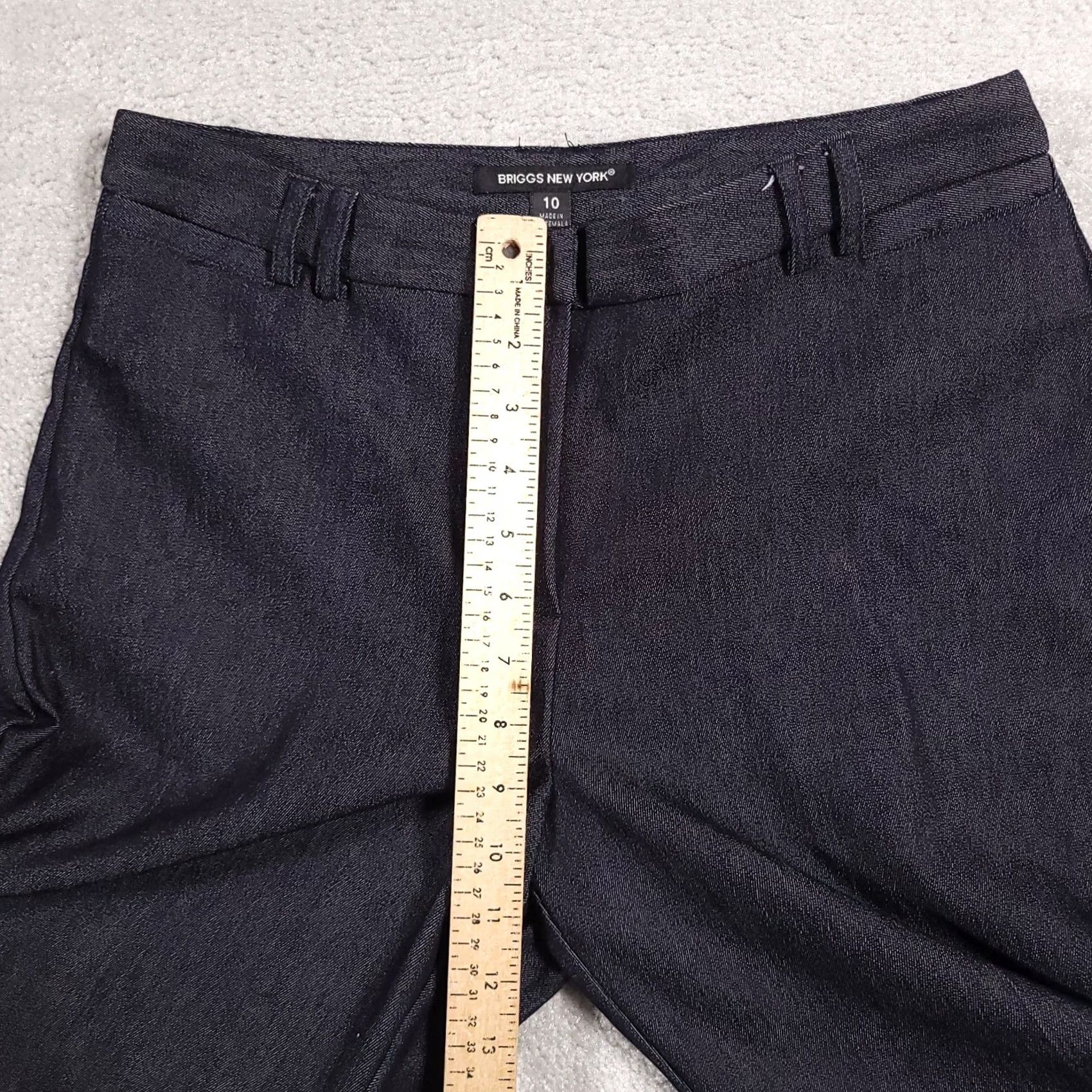 Vintage VINTAGE Briggs New York Dress Pants Women's 10 Blue Capri Mid Rise Pockets Size 32" / US 10 / IT 46 - 7 Thumbnail