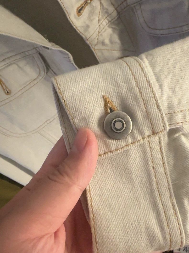 Other Maison Margiela Margiela Denim Jacket in Off-White Color-2 Size US L / EU 52-54 / 3 - 6 Thumbnail