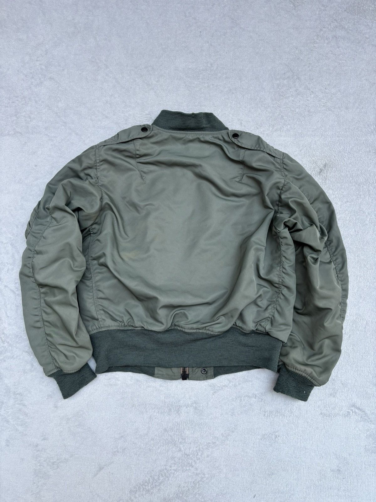 The Real McCoy's 1950s Blue Anchor Type L-2B by The Real Mccoys Bomber Jacket Size US S / EU 44-46 / 1 - 2 Thumbnail