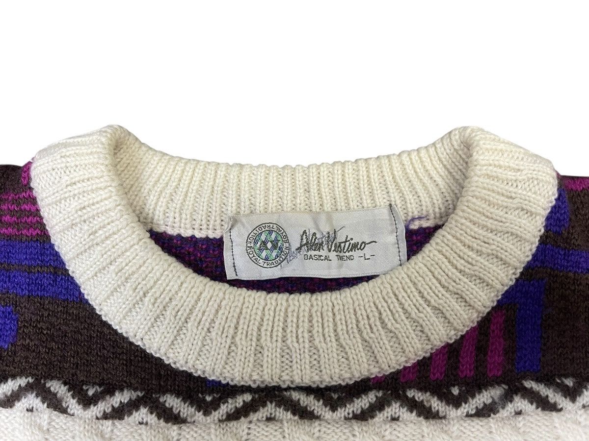 Aran Isles Knitwear Vintage Alan Vestimo Aztec Sweater Knitwear Size US L / EU 52-54 / 3 - 4 Thumbnail