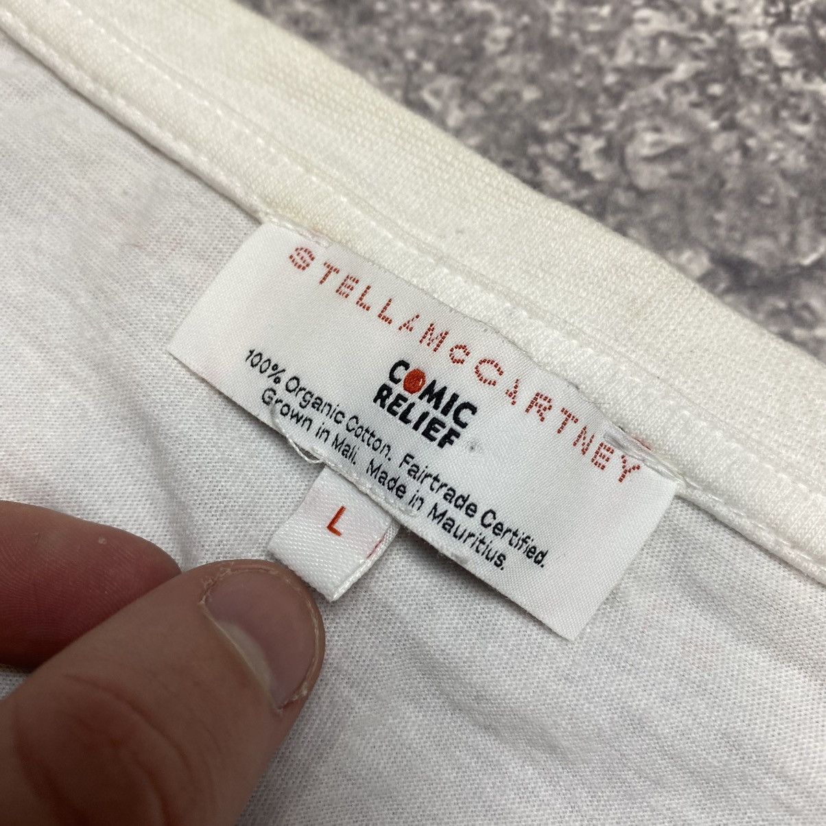 Stella McCartney Men’s Comic Relief x Stella McCartney luxury designer tee Size US L / EU 52-54 / 3 - 6 Thumbnail