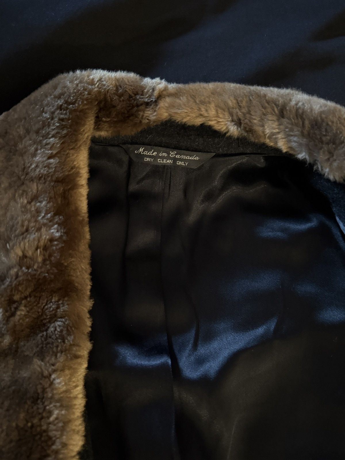 Nordstrom Nordstrom Wool Full Beaver Fur Wide Collar Coat Size US S / EU 44-46 / 1 - 8 Thumbnail
