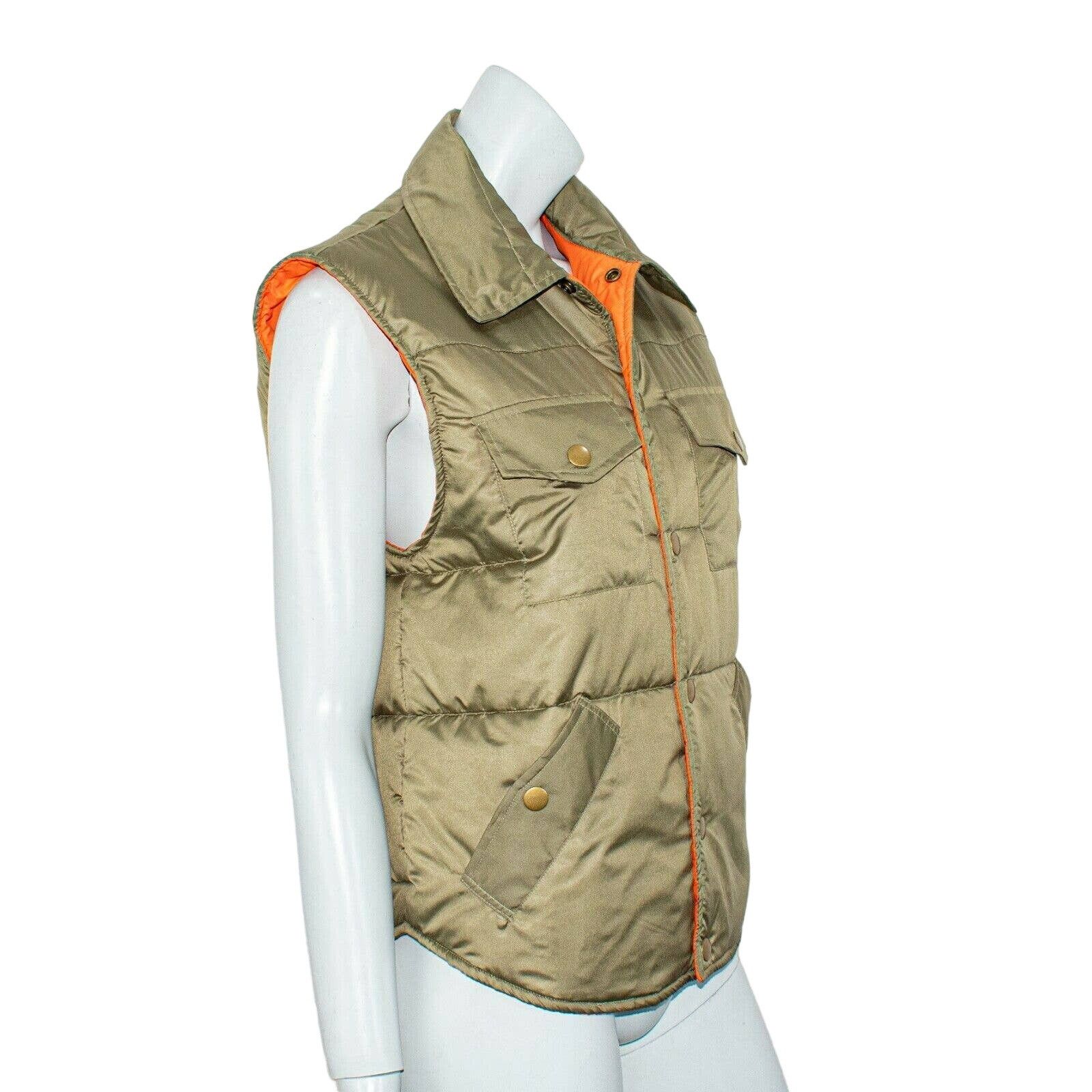 NSF NSF Women's Aida Puffer Vest Jacket in Army Green Size M / US 6-8 / IT 42-44 - 5 Thumbnail