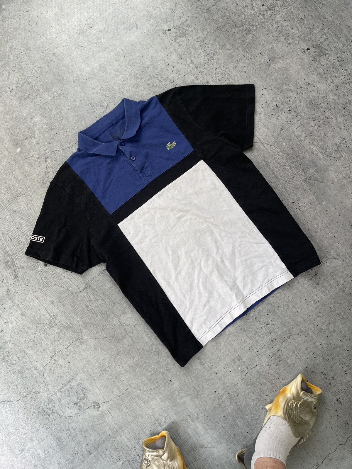 Lacoste × Vintage 🇫🇷 Vintage Lacoste polo t-shirt made in France retro rare Size US L / EU 52-54 / 3 - 1 Thumbnail