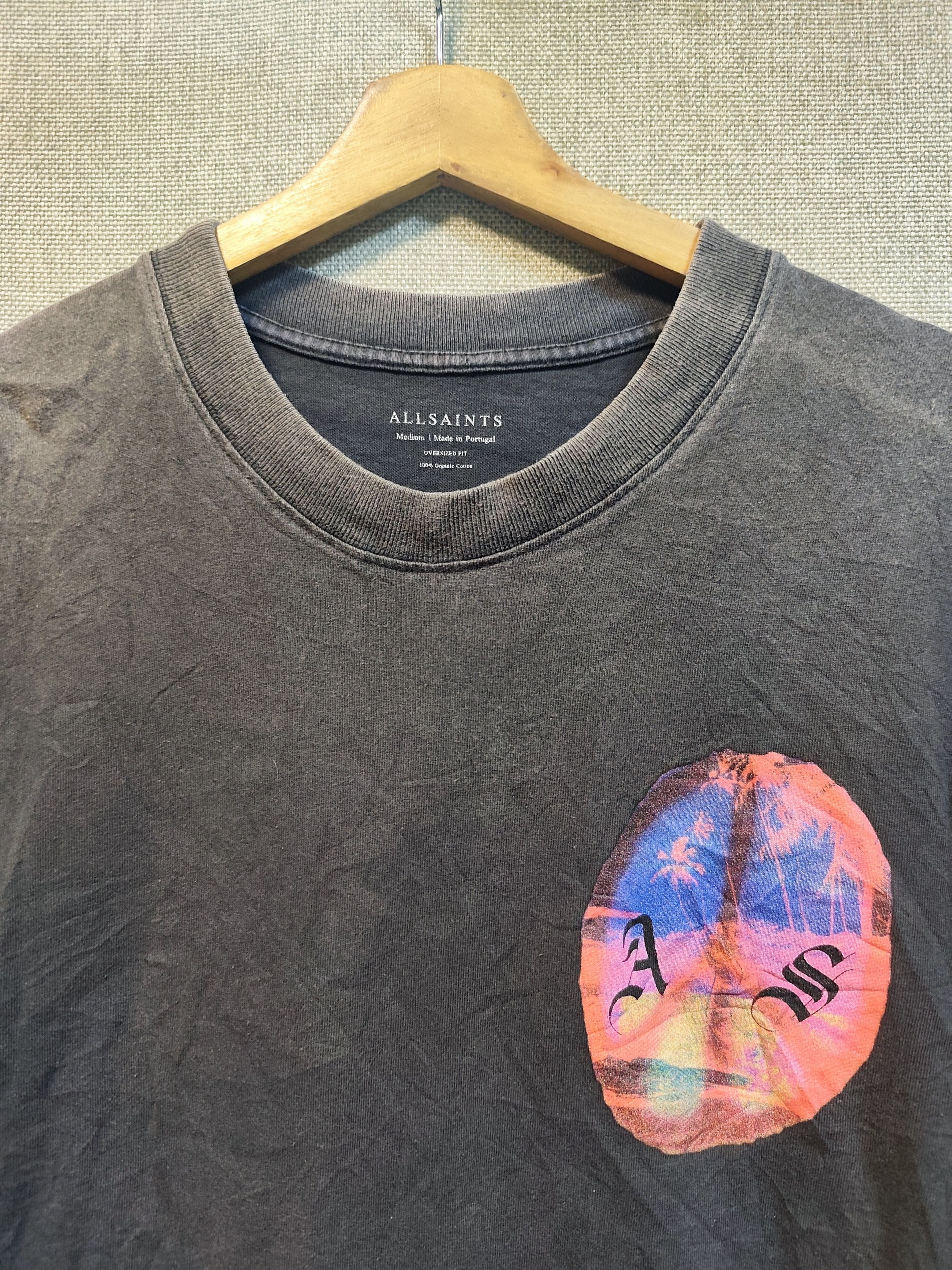 Allsaints Allsaints Distressed Tee Size US XL / EU 56 / 4 - 3 Thumbnail