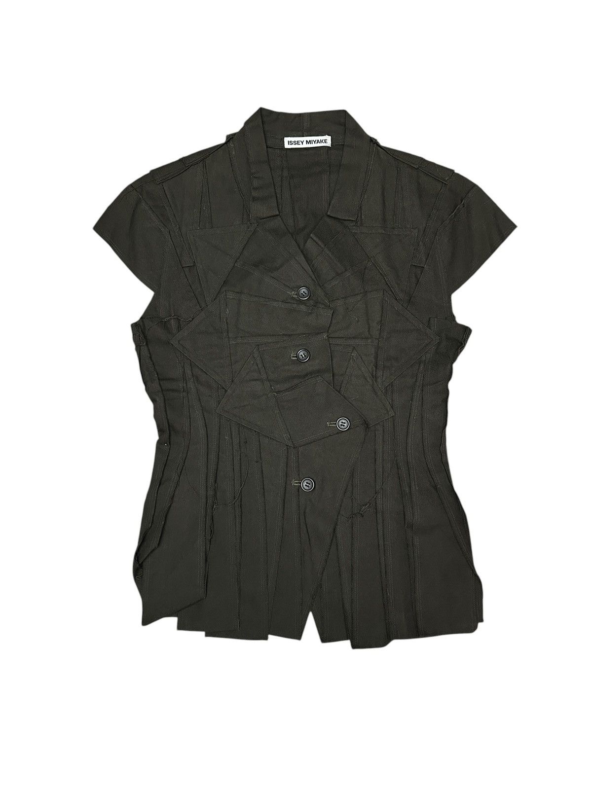 Issey Miyake S/S 02 Fabric Strip Top Size M / US 6-8 / IT 42-44 - 4 Thumbnail
