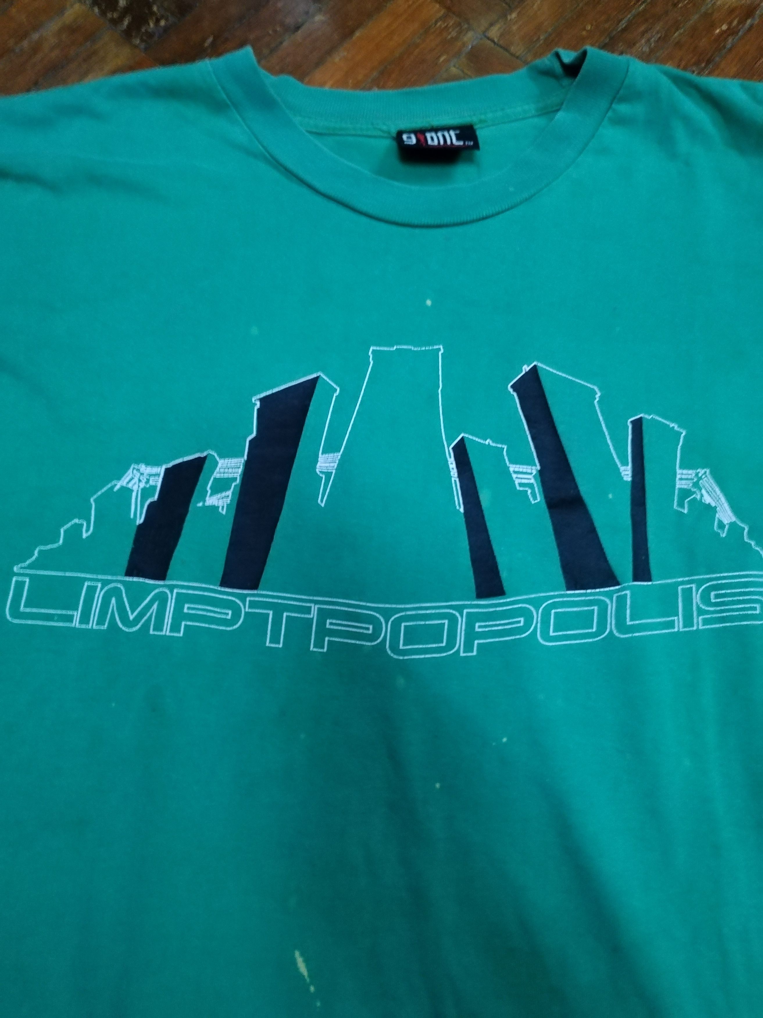 Giant Limp Bizkit Shirt Green Rare Size US L / EU 52-54 / 3 - 2 Thumbnail