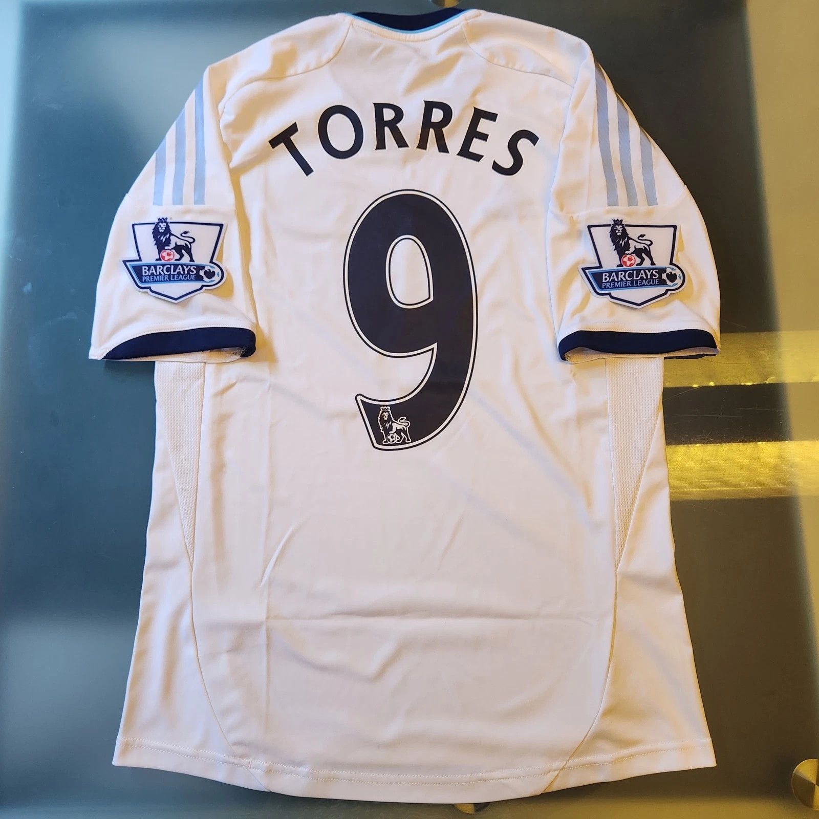 Authentic Retro Chelsea TORRES 2012-2013 12/13 Away Jersey