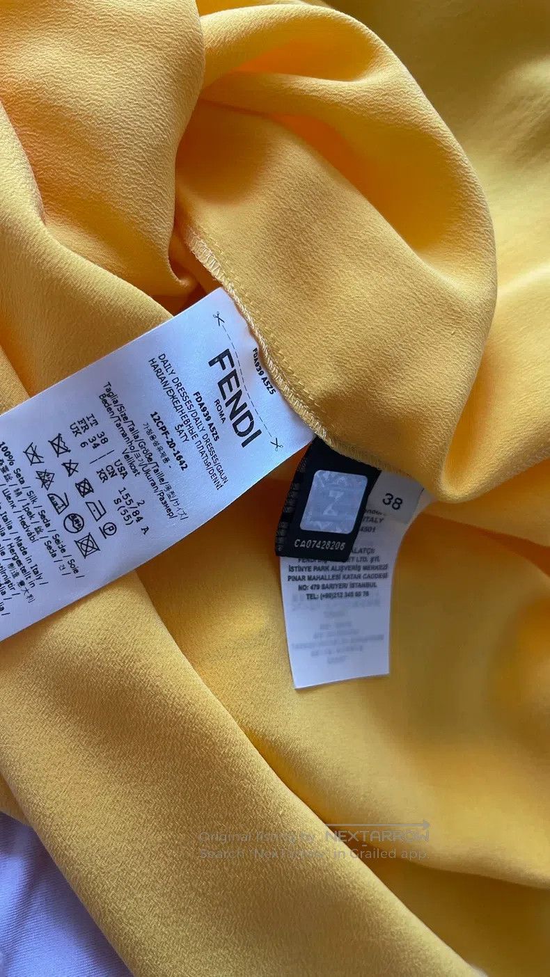 Fendi Fendi Silk dress Size XS / US 0-2 / IT 36-38 - 6 Thumbnail