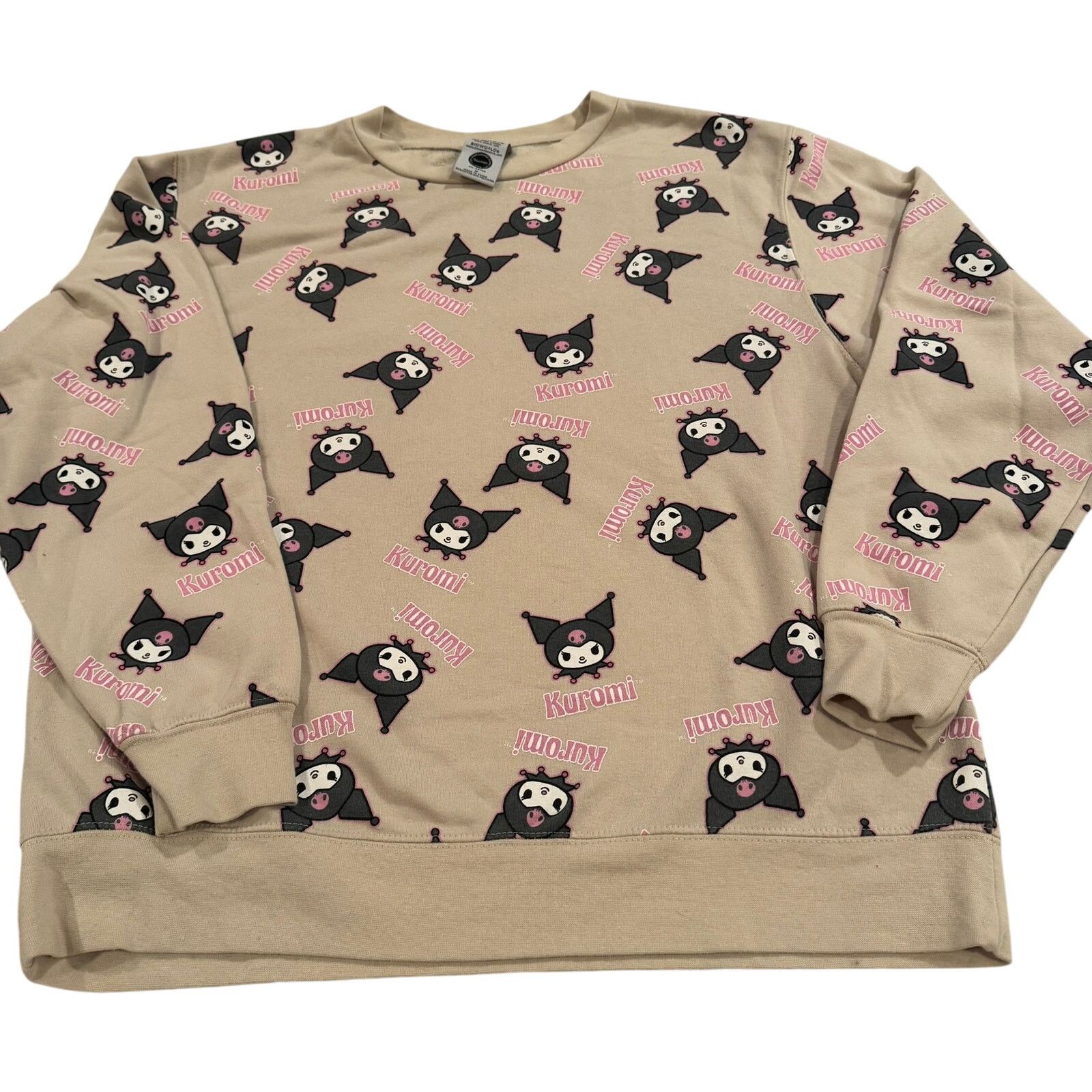 Other Kuromi by Sauri Brown Anime Sweatshirt - Size Medium Size M / US 6-8 / IT 42-44 - 1 Thumbnail