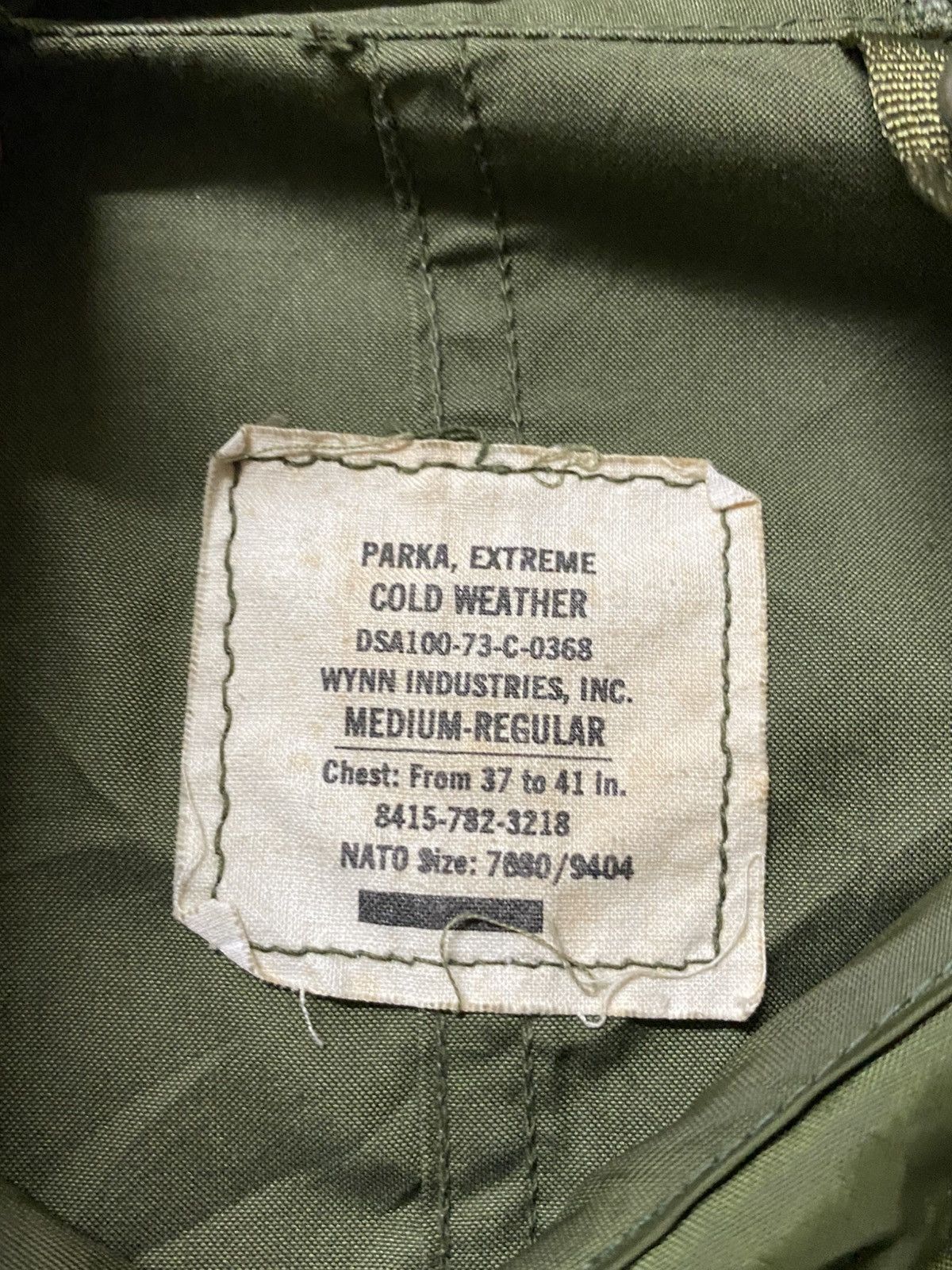 Vintage Vtg Usa army fishtail parka green men coat issue jacket Size US M / EU 48-50 / 2 - 4 Thumbnail