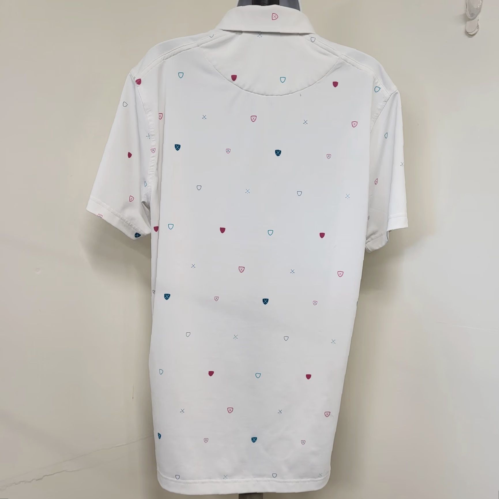 Nike Nike Golf Polo Shirt Mens Dri-FIT Player Printed White S DH0645-100 Belleair Size US S / EU 44-46 / 1 - 5 Thumbnail