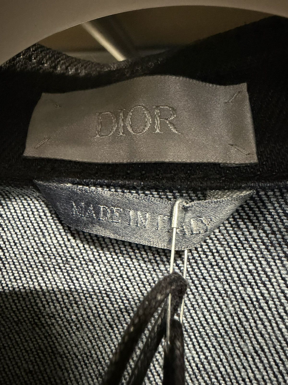 Dior × Travis Scott Dior x Travis Scott Waxed Distressed Overshirt Jacket 2400$ Size US M / EU 48-50 / 2 - 9 Thumbnail