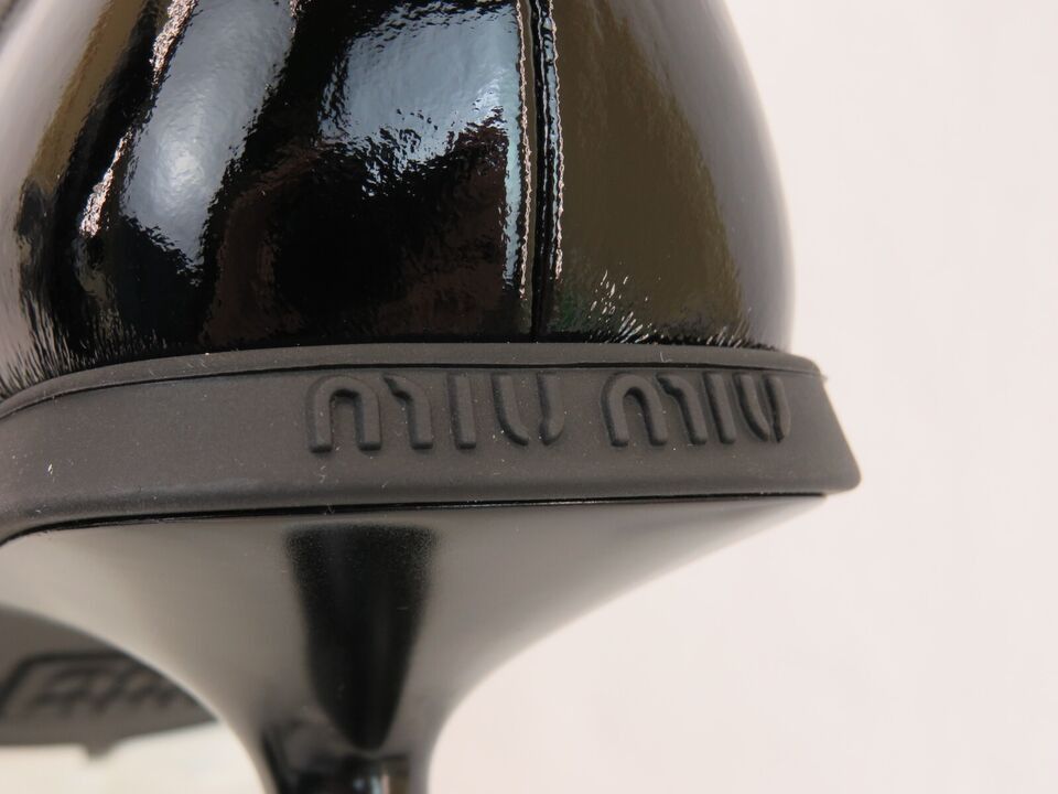 Miu Miu o1la1rc1a0724 Heeled Boot in Black Size US 7 / IT 37 - 5 Thumbnail