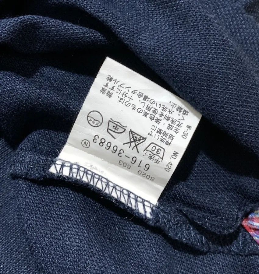 If Six Was Nine × Japanese Brand × Le Grande Bleu (L.G.B.) 2000s TKmixpice Layered Vkei Lgb Gothic Y2K Punk Polo Shirt Size US XL / EU 56 / 4 - 6 Thumbnail