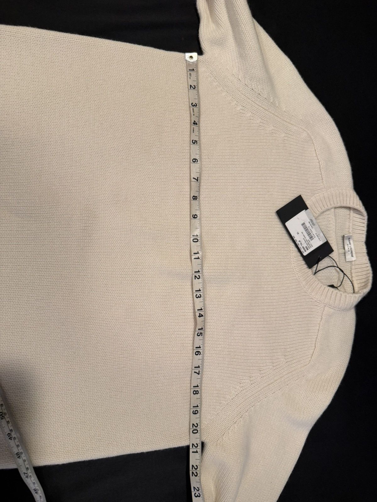 Saint Laurent Paris Saint Laurent mens cashmere sweater. XL $1750 Size US XL / EU 56 / 4 - 2 Thumbnail